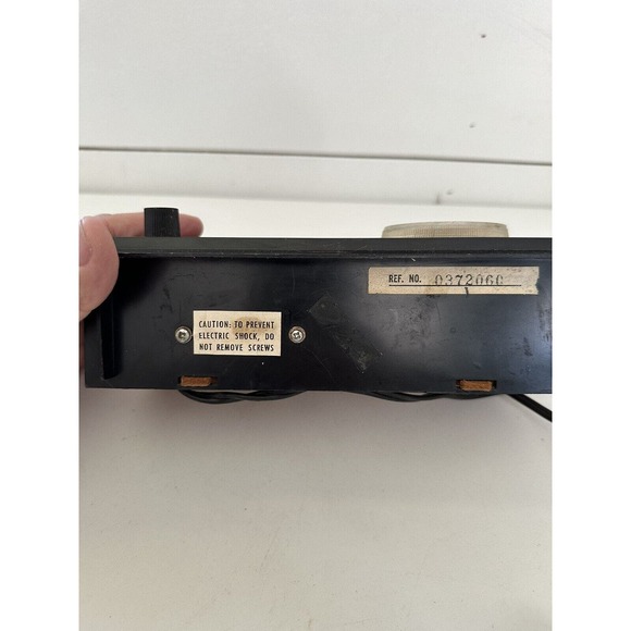 Vintage Soundesign 3120C Table Top AM Radio Simulated Wood - Tested - Picture 4 of 9